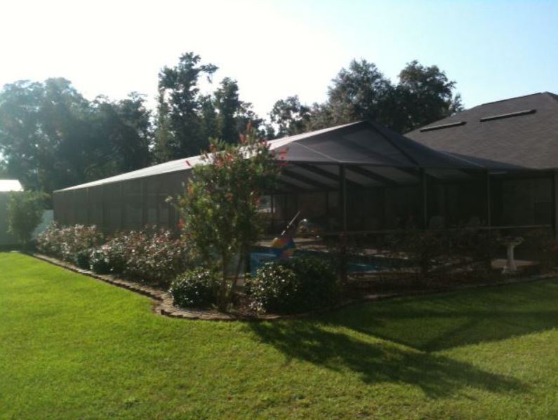 Pool Covers — Large House with Pool in Milton, FL
