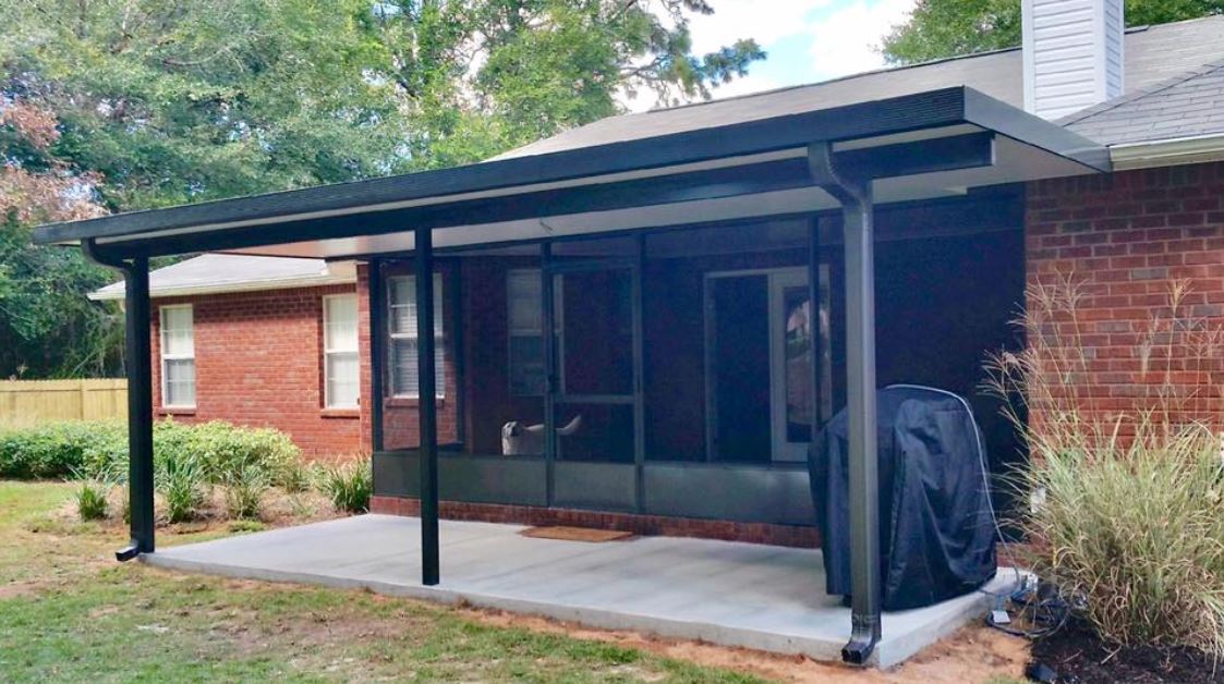 Patio Slabs — Big House with Patio in Milton, FL