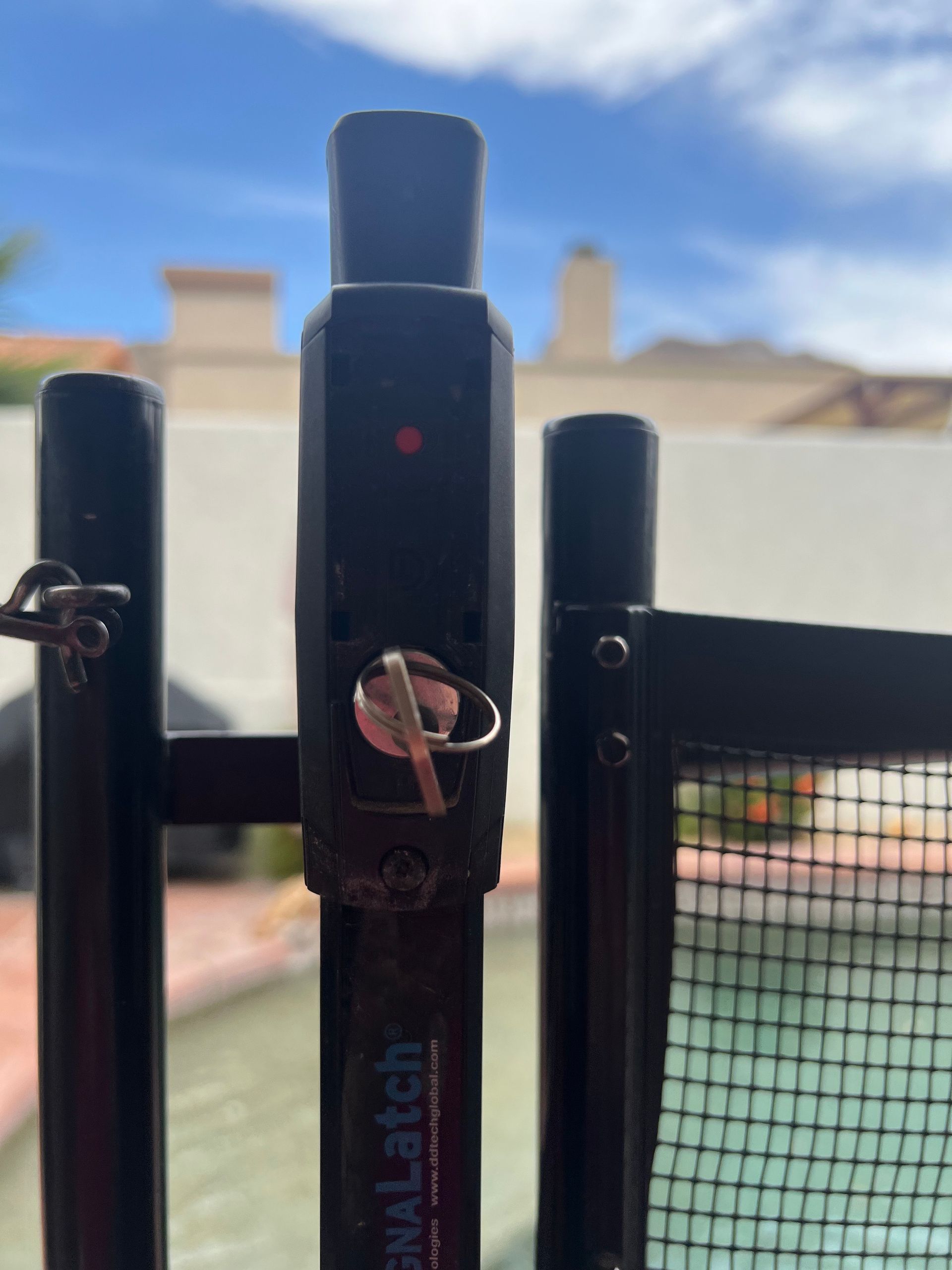 Image of a gate with a key. At Bunny's cleaning service, we offer move cleaning in the Coachella Valley.