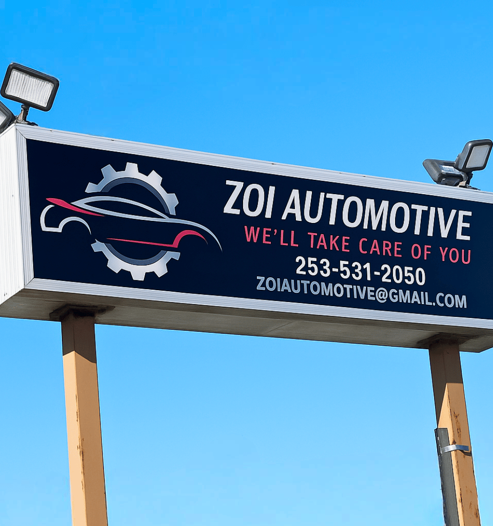 Technicians Working on Vehicle