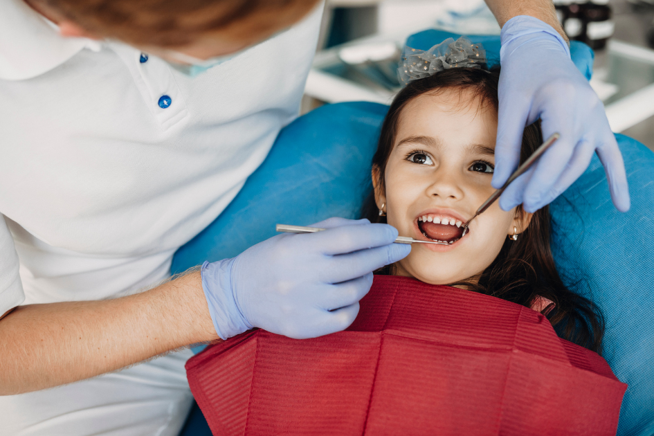 Child tooth extraction