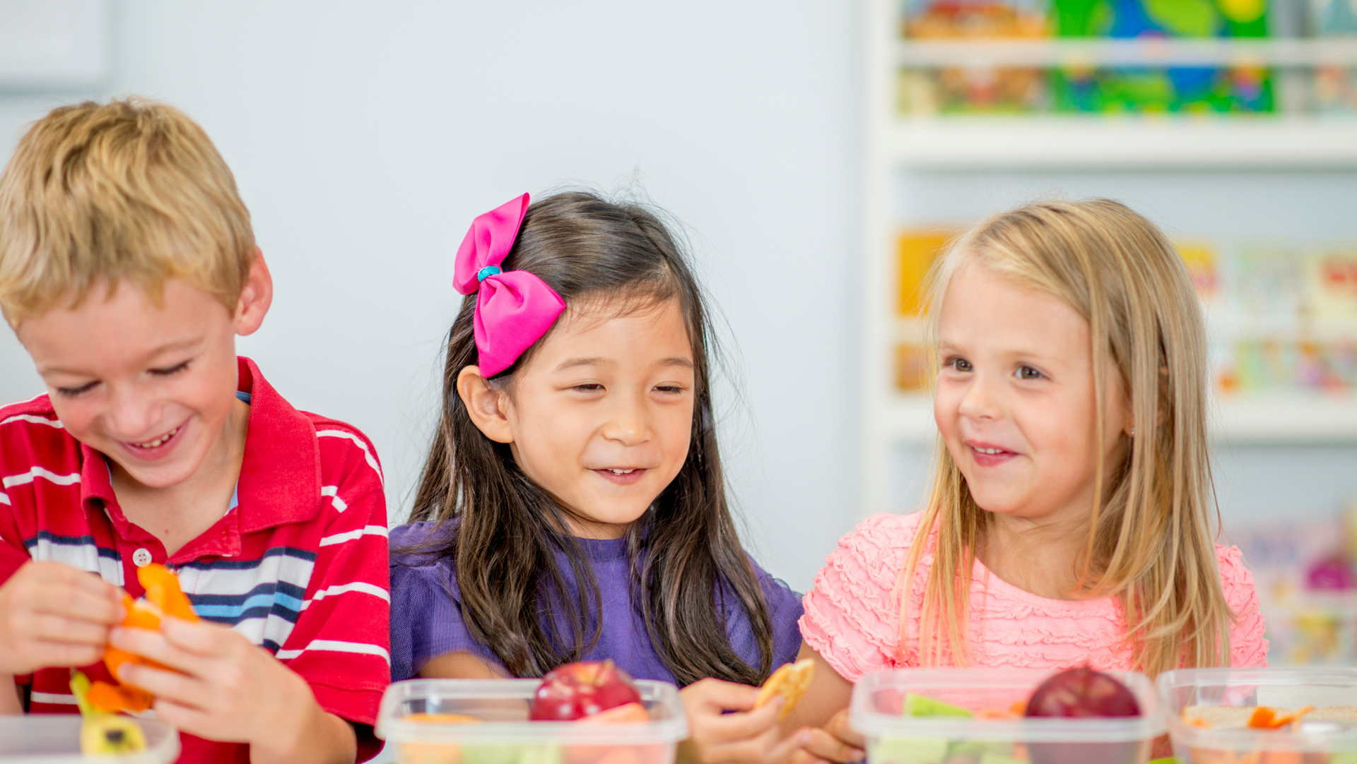 By combining healthy snacks with regular dental care, you can give your child a double-barreled defe