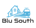 logo, blu south, blu south townhomes, townhomes for rent, townhomes in charlotte