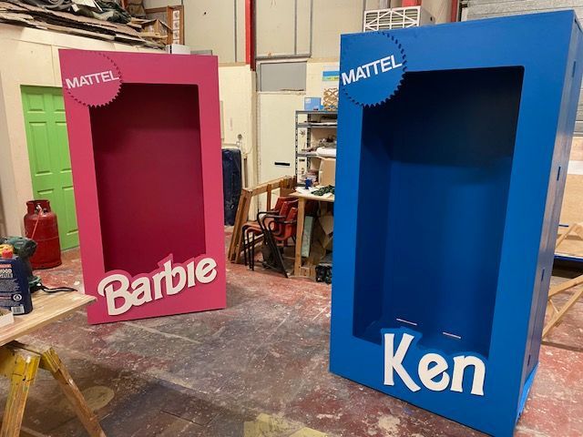 Barbie & Ken boxes for strictly come dancing