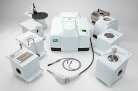 Perkin Elmer Frontier FTIR with range of Sampling Accessories
