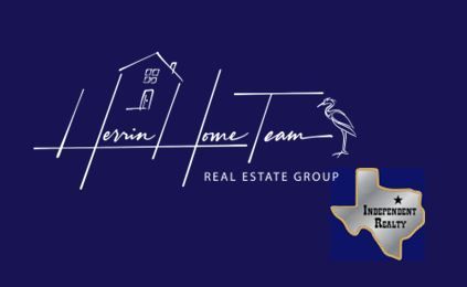 The logo for the erin home team real estate group