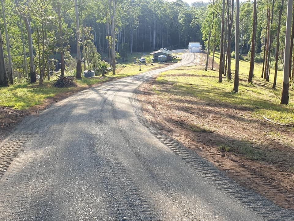 After New Driveway Construction — Civil Contractors in Coopernook, NSW
