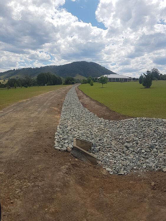 Driveway Construction — Civil Contractors in Coopernook, NSW