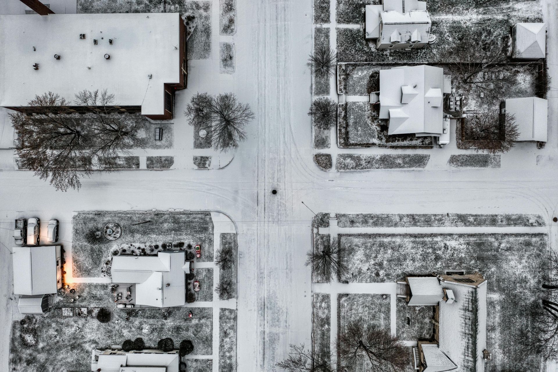 Aerial view of Burnsville MN