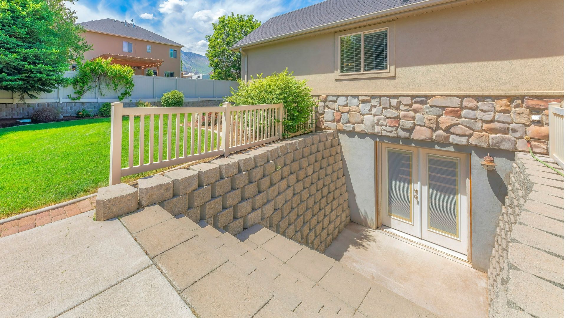 Basement stairs