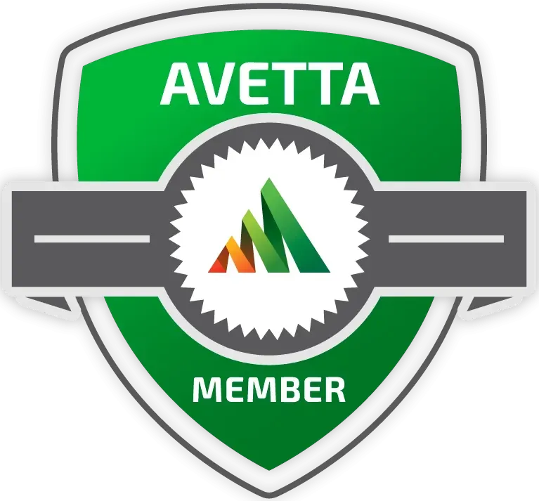 Avetta member certification badge for industrial safety compliance