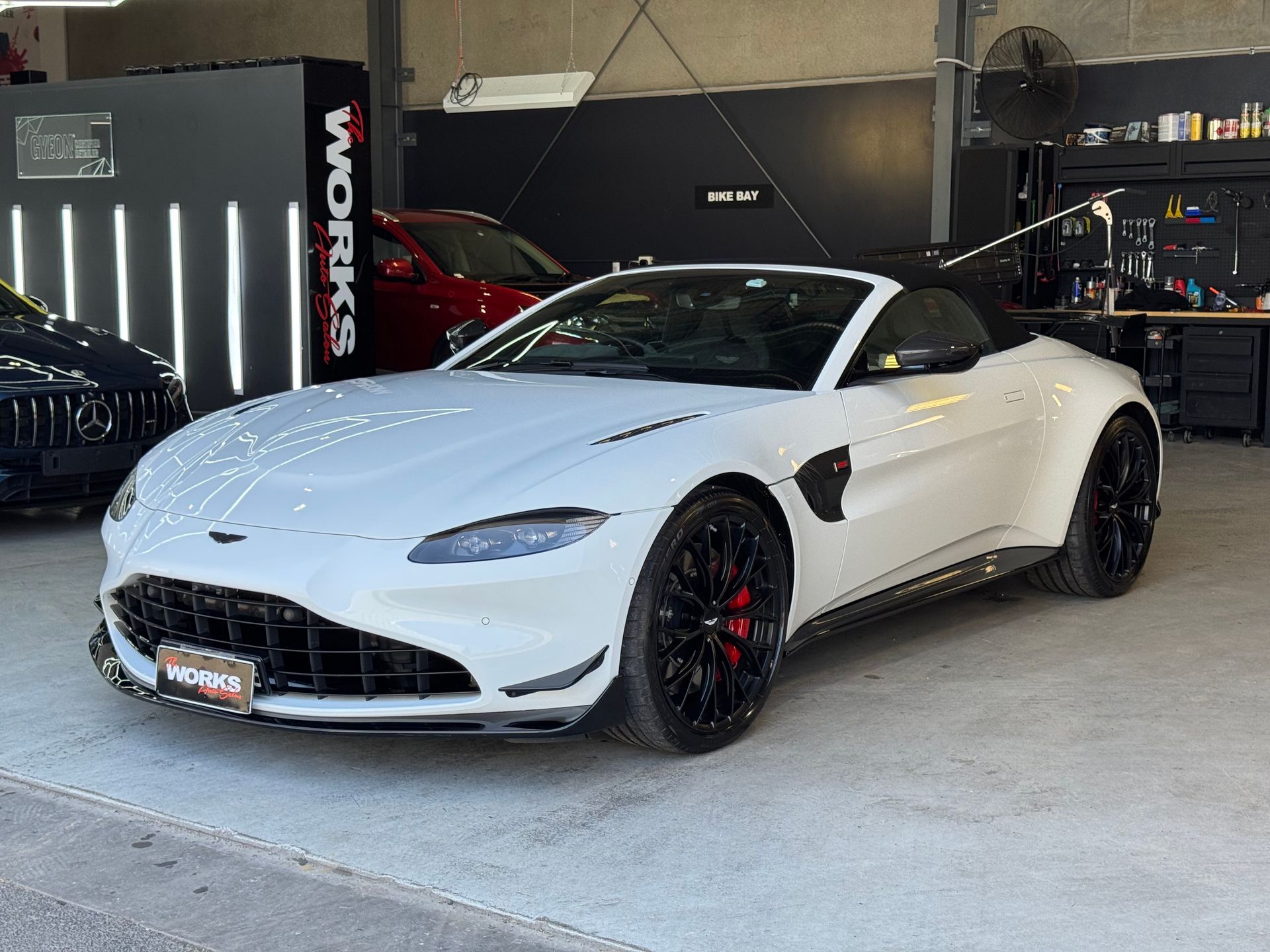 The Interior Of A Car With A Steering Wheel And A Dashboard — The Works Auto Salon In East Bendigo, VIC
