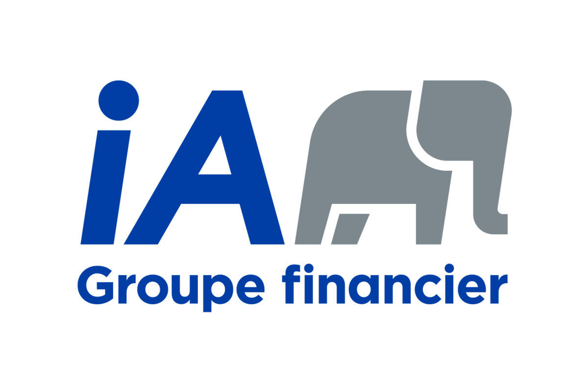 Un logo pour une entreprise appelée groupe financier avec un éléphant dessus.