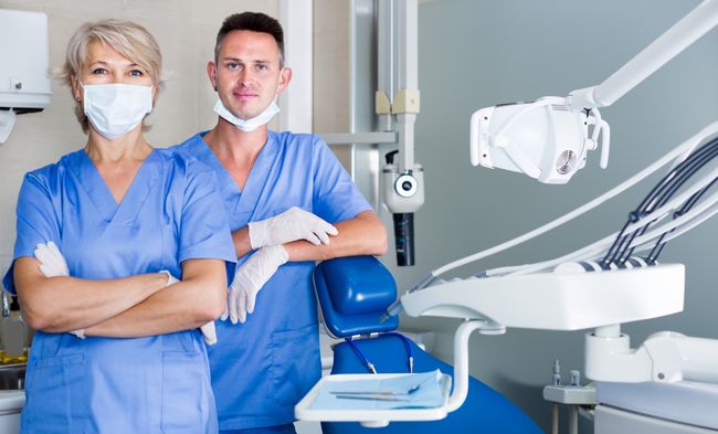 Two Professional Smiling Dentists — Newport News, VA - Tidewater Prostho