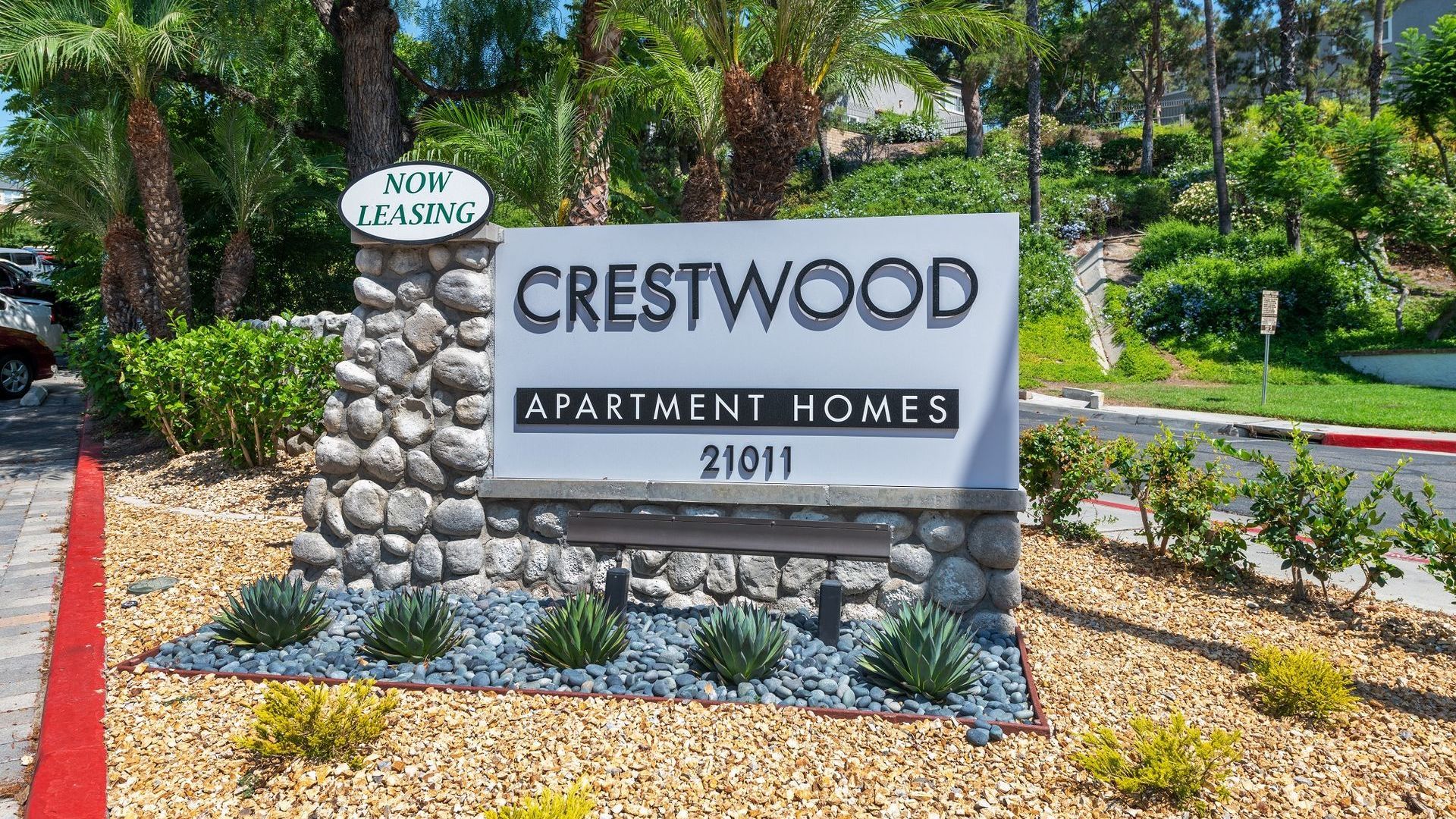 Crestwood signage