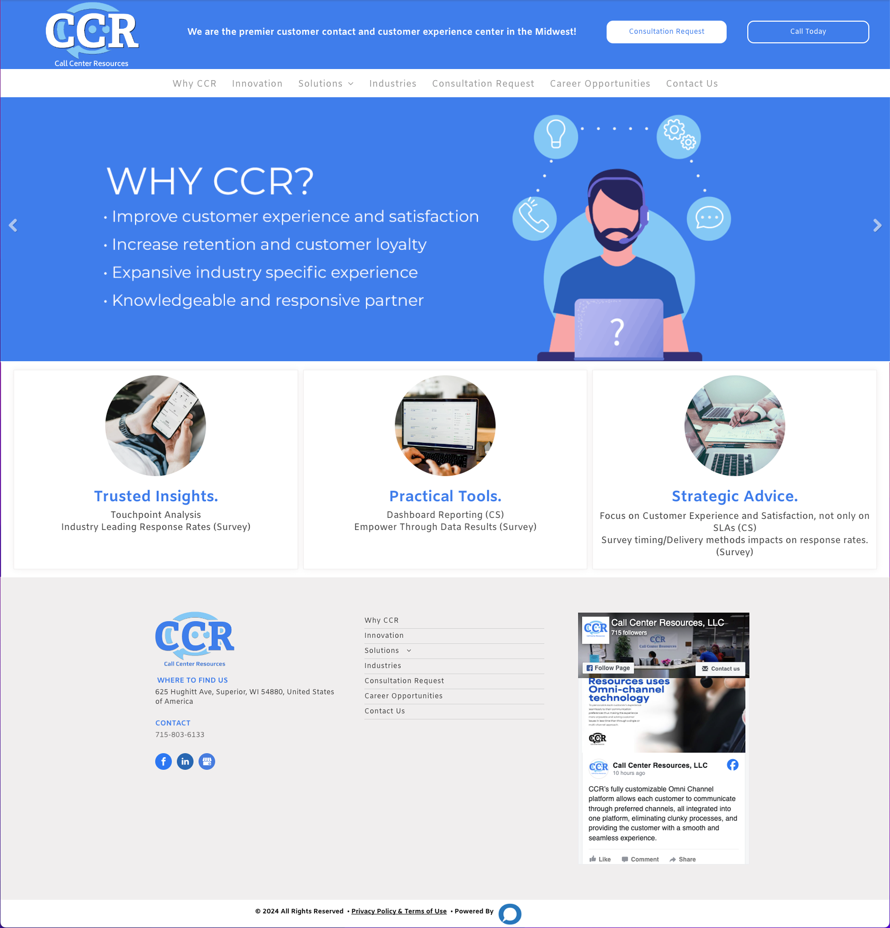 Call Center Resources, LLC in WI