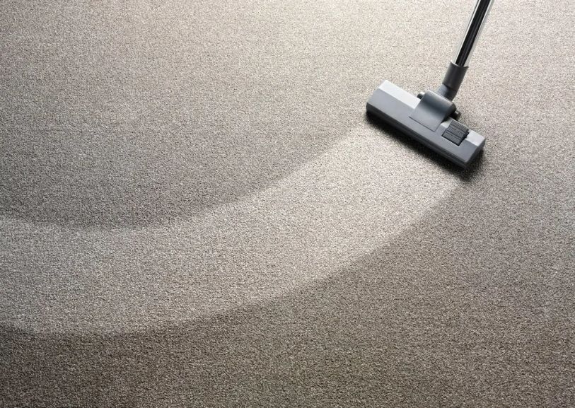 Vacuum Cleaner Cleaning a Textured, Speckled Carpet — Phil Lindfield's Big Red Carpet Cleaning In Forster, NSW