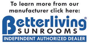 Betterliving Sunrooms Independent Authorized Dealer Logo