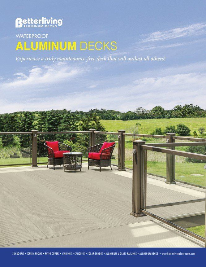 Betterliving Aluminum Decks Flyer