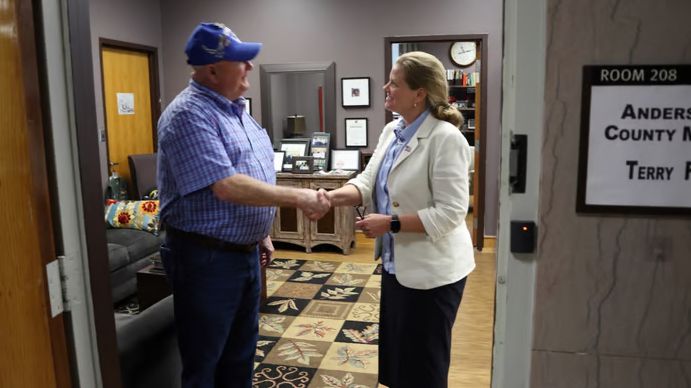 Terry Frank for County Mayor Website Banner