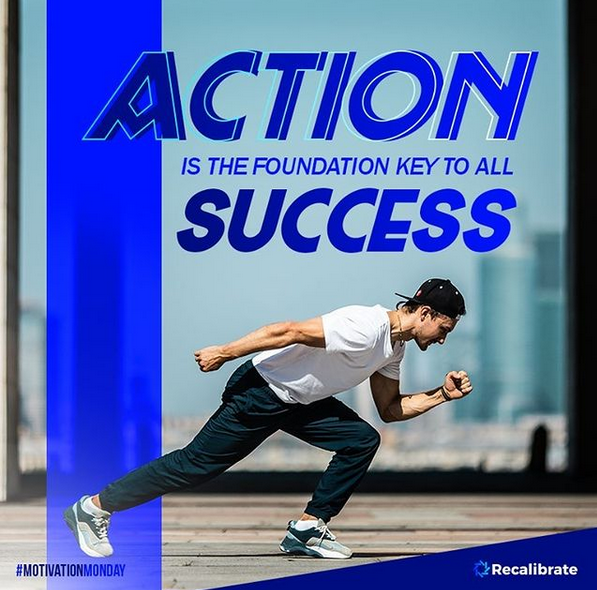 Action is the foundation key to all success with group exercise