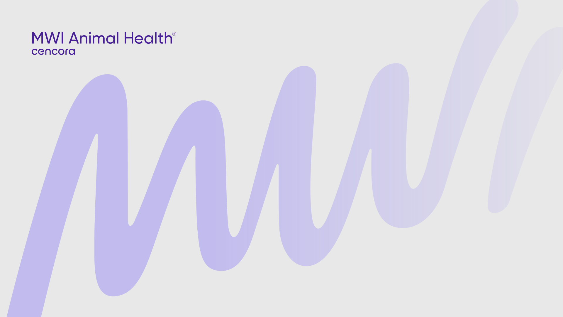 A blue and white logo for mwi animal health