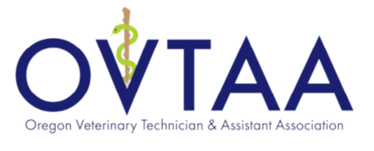 A logo for the oregon veterinary technician and assistant association