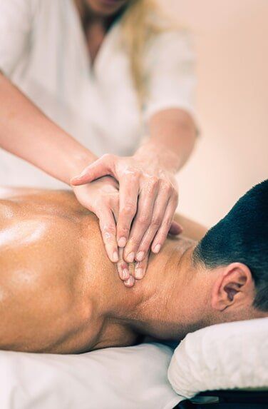 Neck And Back Massage — Muscle Pain Solutions in Hamilton, NSW