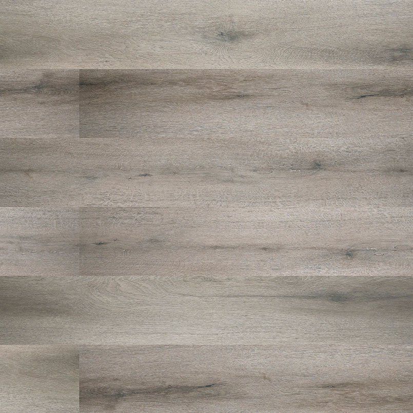 Gray and beige wood-look flooring. Horizontal planks with wood grain texture.