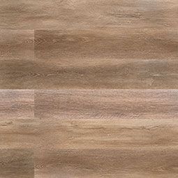 Brown wood-look flooring with varied grain and shades of tan and brown.