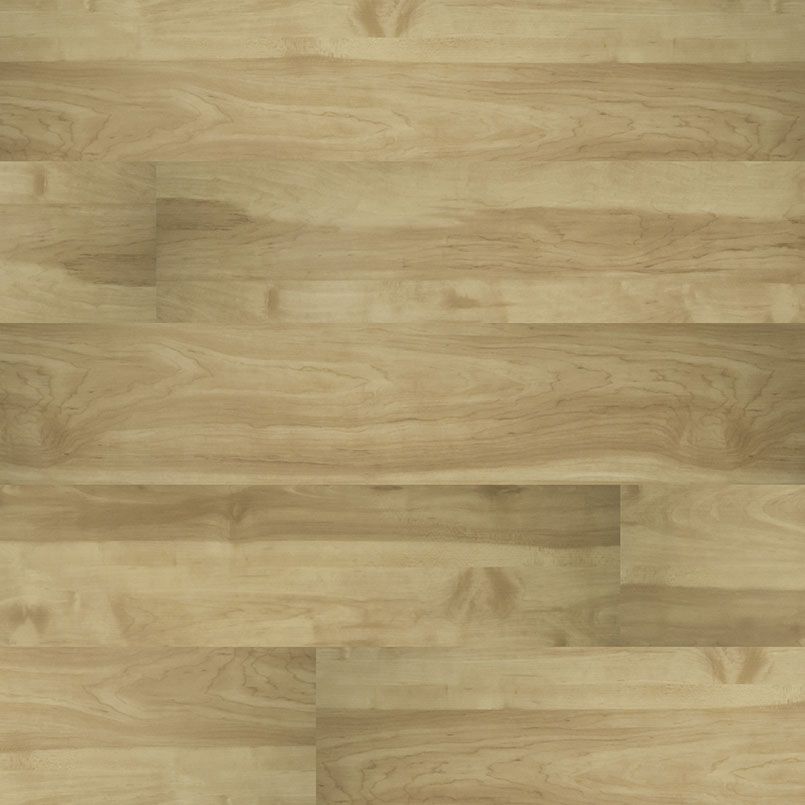 Light-colored wood flooring with horizontal planks and natural wood grain.
