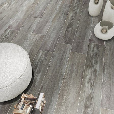 rounded white chair rectangular wooden style tiles