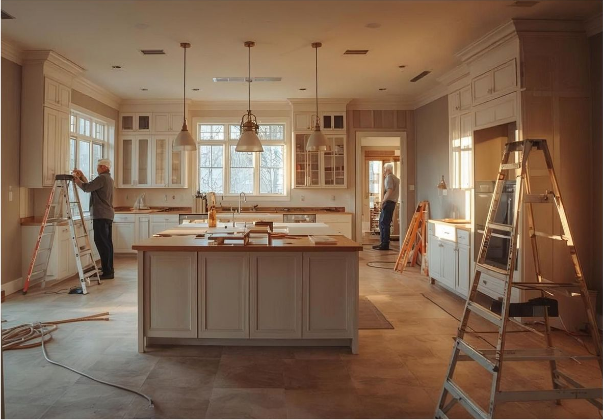 luxury spacious family room