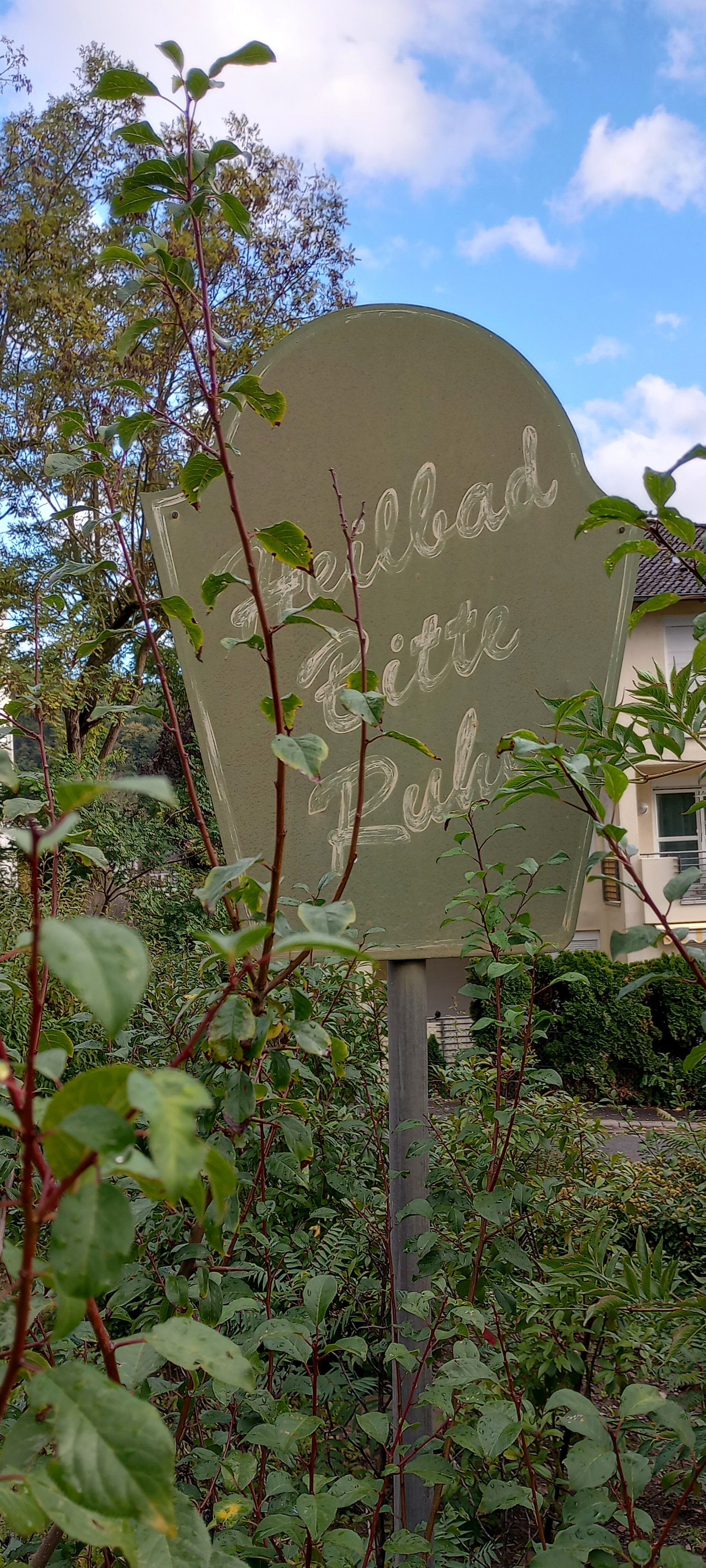 Schild am Ortseingang von Bad Münster am Stein (Website Arno Dahmer)