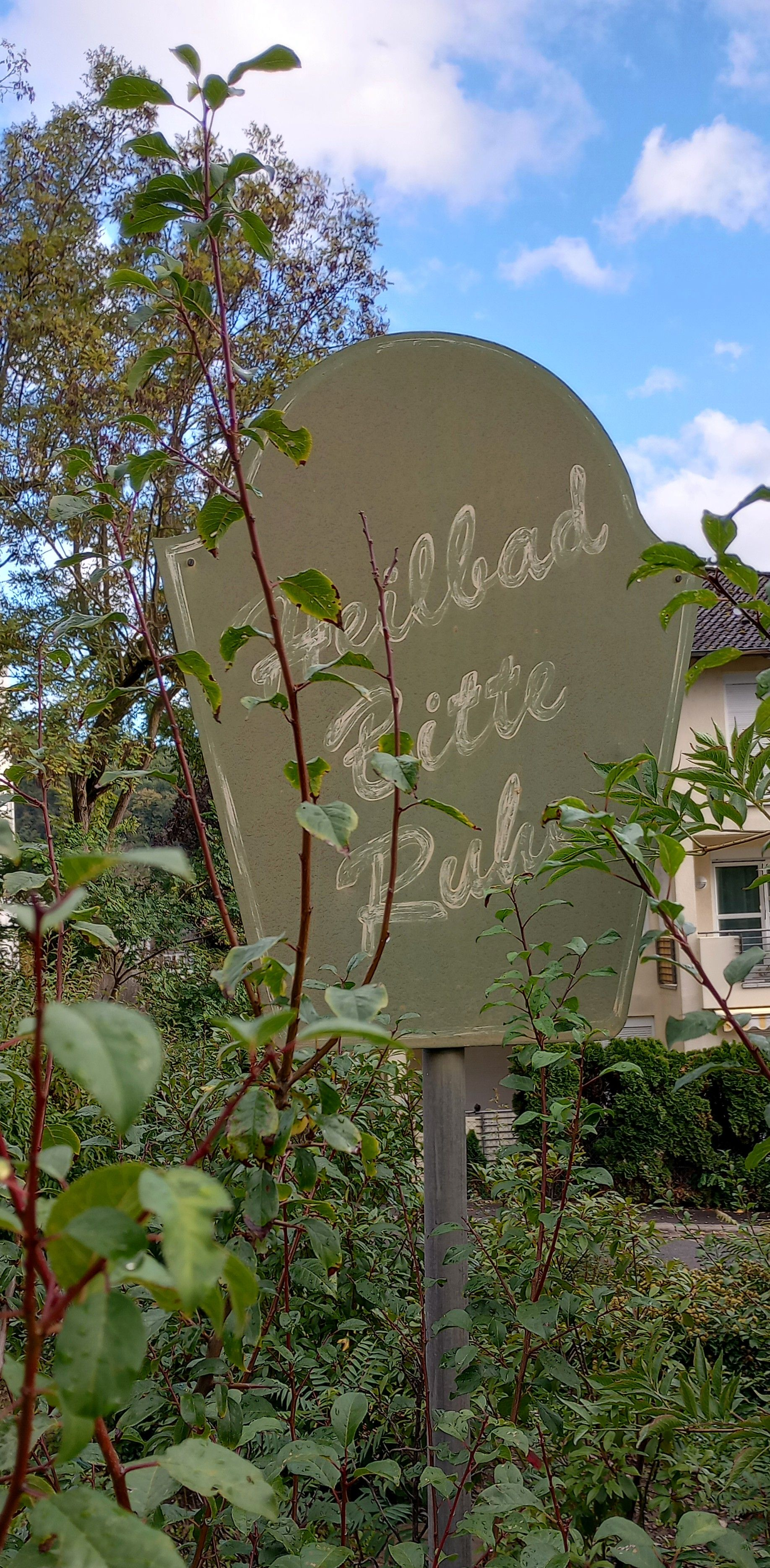 Schild am Ortseingang von Bad Münster am Stein(Website Arno Dahmer)