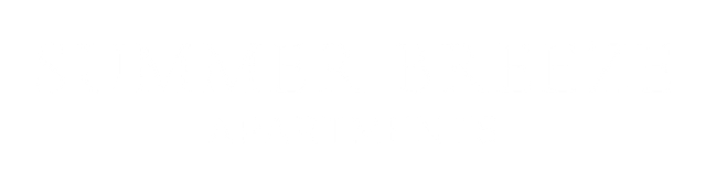 Summer Breeze Apartments Logo - White