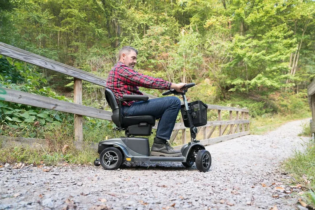 Senior Man on His Scooter — Walnut Creek, CA — Allstar Medical Supply