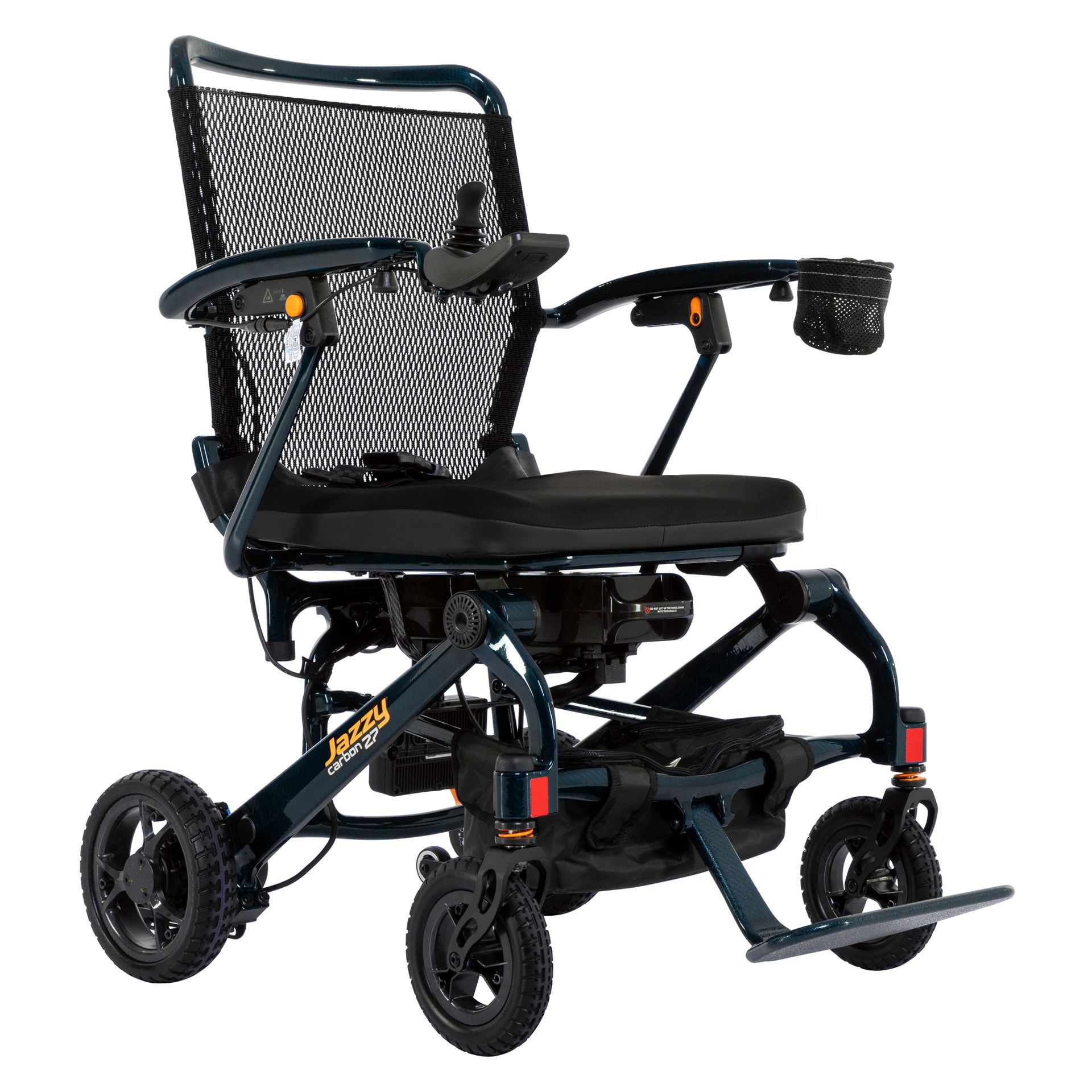 Pride Jazzy Carbon 27 Lightweight Foldable Power Wheelchair Only 27 Pounds!
