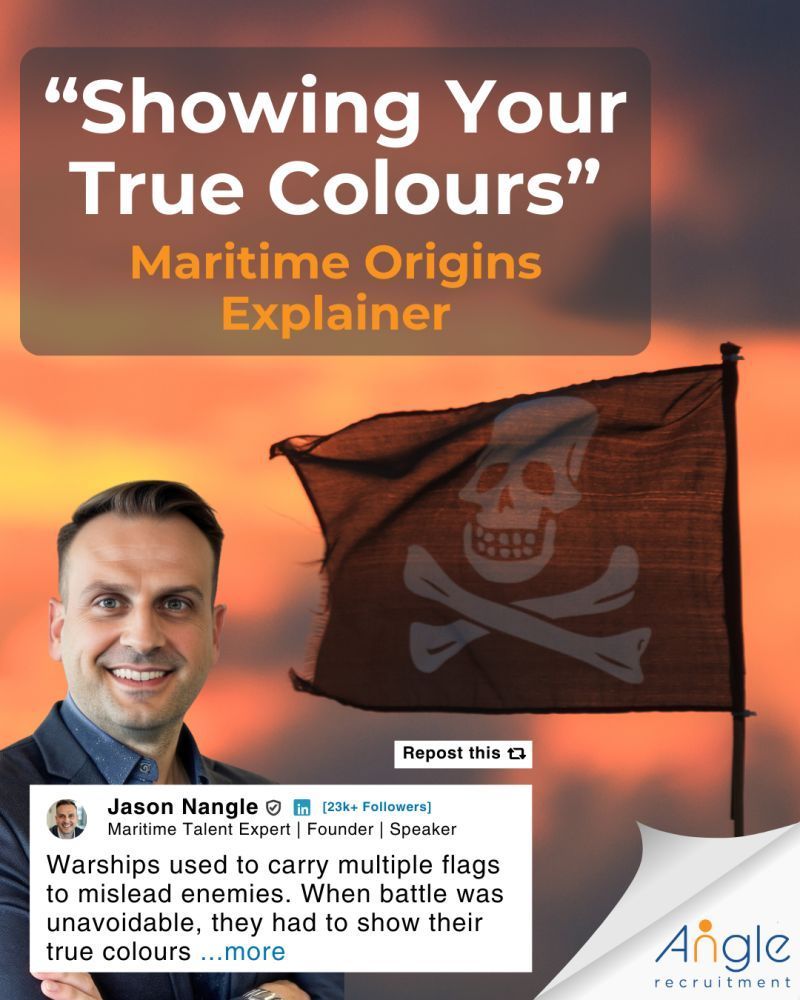 Jason Nangle in a picture explaining Showing your True Colors