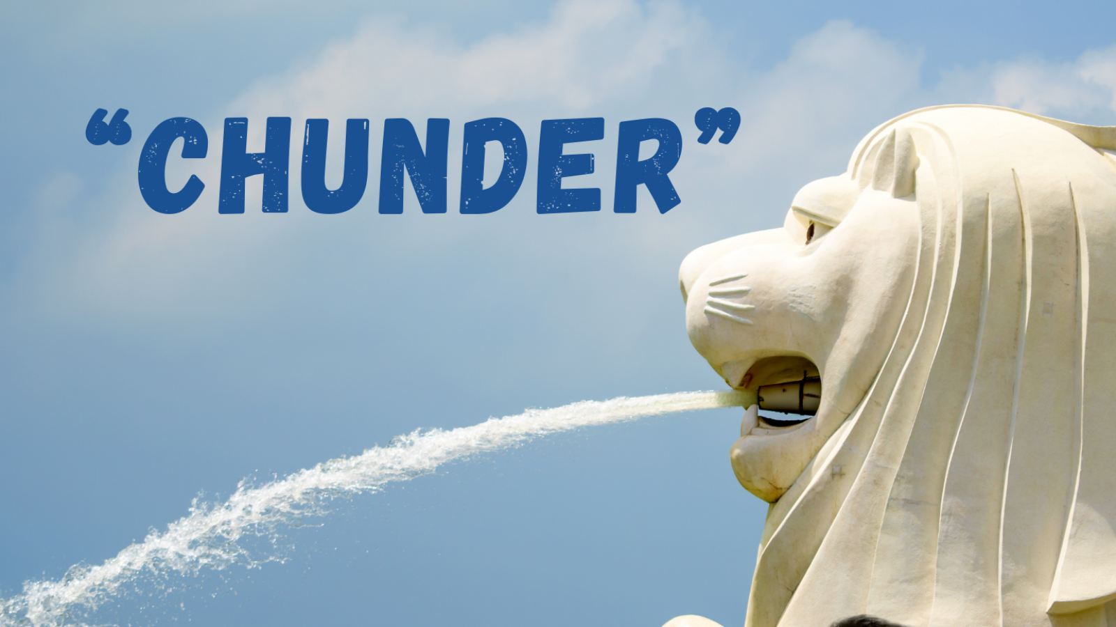 Chunder, an Australian Phrase