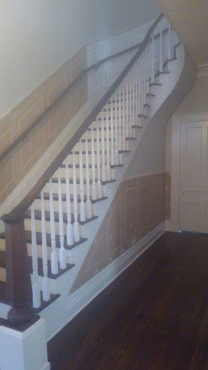 Stair Handrail — Wood Staircase And Railing in Slippery Rock, PA