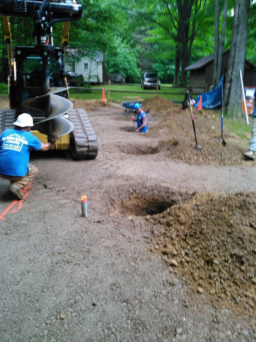 Excavation — Workers Digging in Slippery Rock, PA