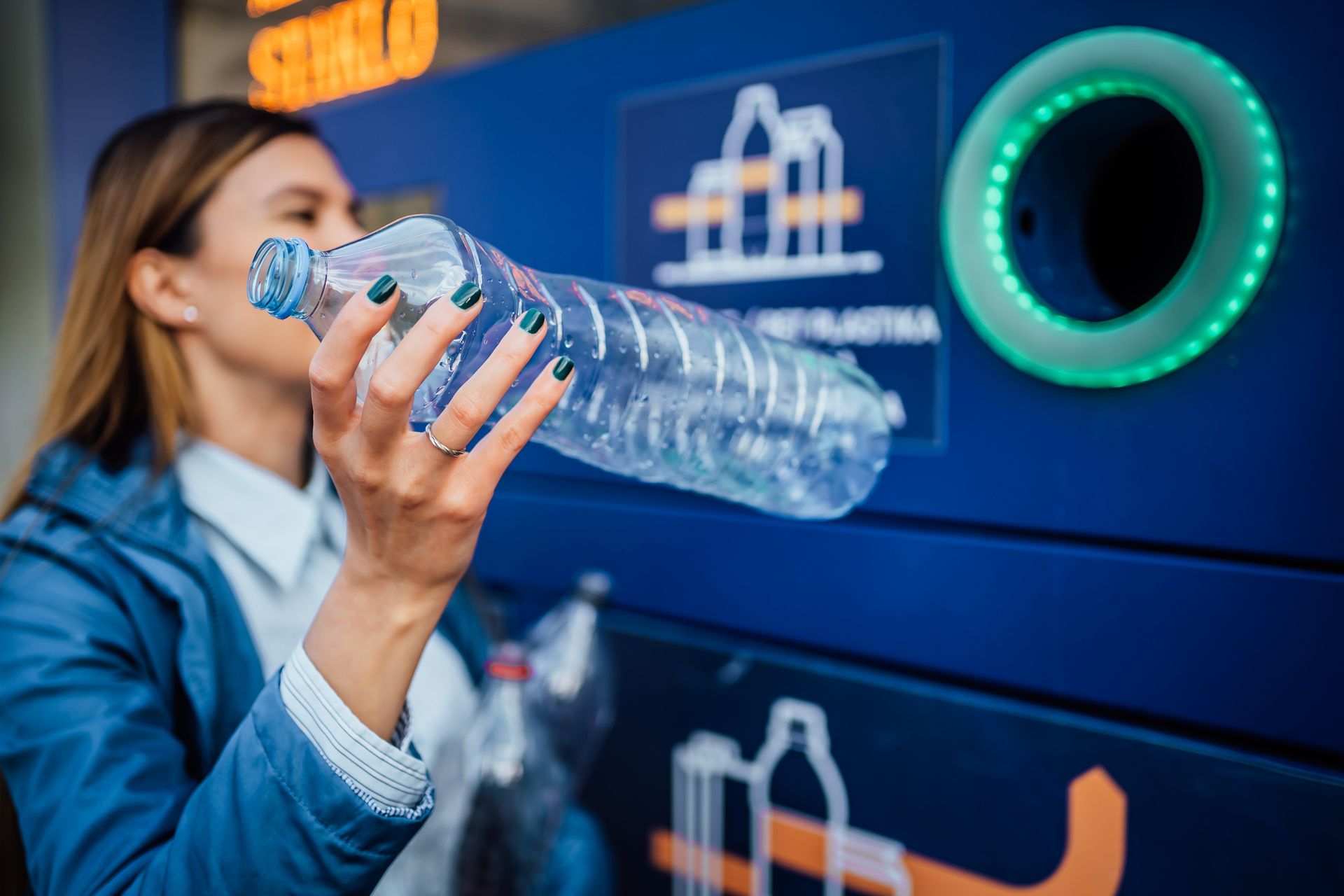 Bottle Return Machine.