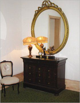 Antique furniture - Exeter, Devon - East Devon Polishers - Antique Mirror Cabinet