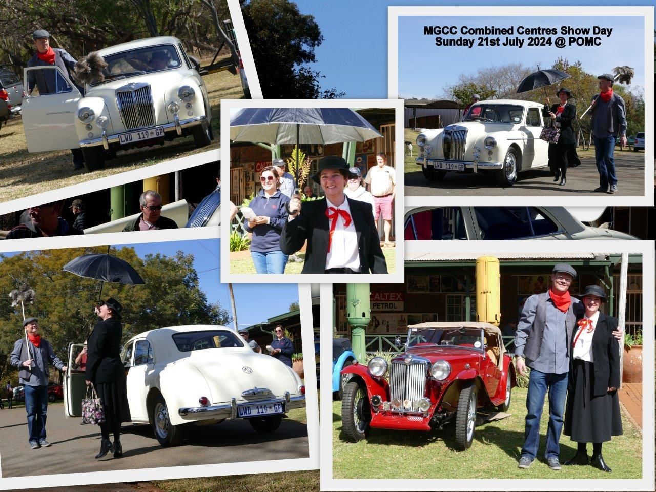 MGCC Show Day Collage