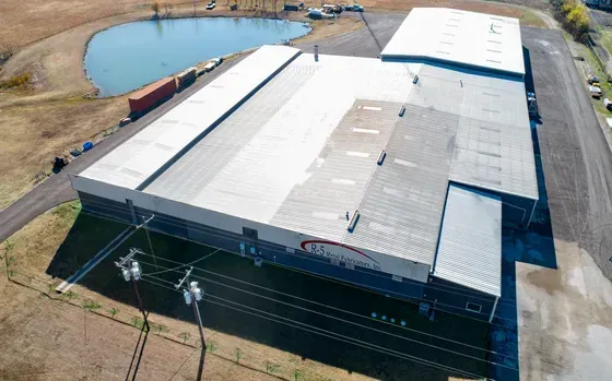 Aerial View Of Metal Fabricators Factory — Wills Point, TX — R -5 Metal Fabricators Inc