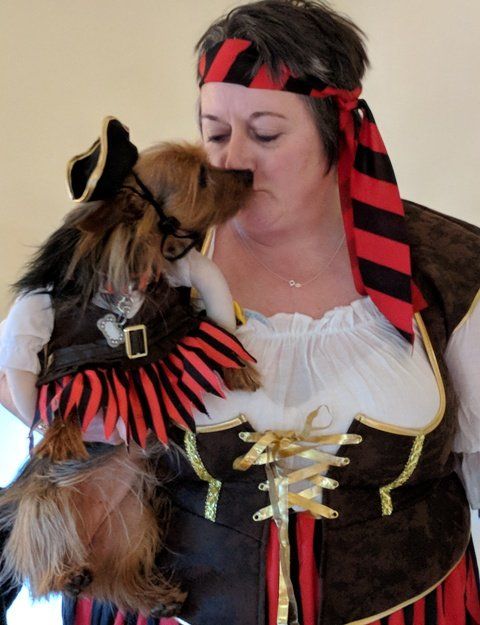 Pet & Owner In Costumes