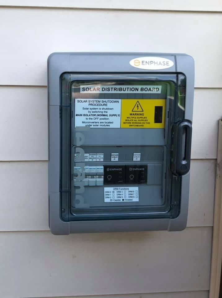 New Switch Board Installed For Solar Panels — PRO Solar & Electrical In Maitland, NSW