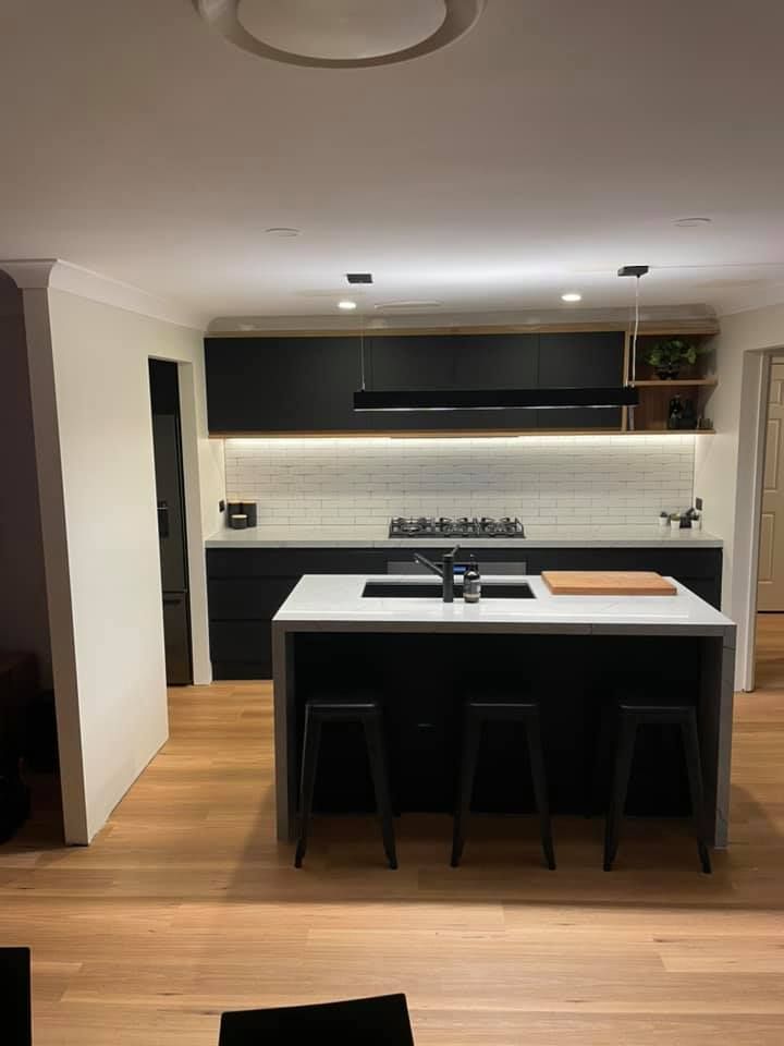 Kitchens Light Installed — PRO Solar & Electrical In Newcastle, NSW