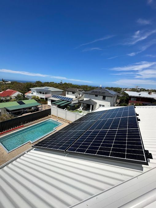 Installed Alternative Energy Photovoltaic Solar Panels On Roof — PRO Solar & Electrical In Newcastle, NSW